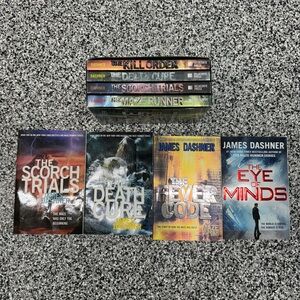 James Dashner Maze runner scorch trials kill order death cure and others! Books